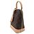 Zaino Alma Louis Vuitton Marrone - vista 3