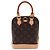 Zaino Alma Louis Vuitton Marrone - vista 4