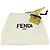 Fendi Strap Pico Peekaboo Charm in pelle gialla Giallo - vista 10