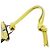 Fendi Strap Pico Peekaboo Charm in pelle gialla Giallo - vista 9