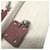 Hermès Ohrringe aus Leder mit graviertem Herz aus Metall Hermes Asdukur Z Braun Silber  - Ansicht 6
