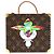 Borsa a mano Monogram Flower Hatman di Louis Vuitton Marrone Monogramma