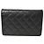 Cambon Chanel schwarze Lederkette Brieftasche - Ansicht 16