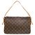 Borsa a Spalla Monogram Vivacite GM di Louis Vuitton Marrone Monogramma - vista 3