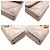 Cartera plegable Chanel 19 Disneuf Small Coco Mark Rosa - vista 10