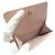 Cartera plegable Chanel 19 Disneuf Small Coco Mark Rosa - vista 6