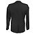 Saint Laurent Pinstripe Single-Breasted Blazer with Pockets in Black Wool - view 3