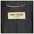 Saint Laurent Pinstripe Single-Breasted Blazer with Pockets in Black Wool - view 5