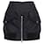 Autre Marque Alexander Wang Logo Print Deconstructed Bomber Nylon Mini Skirt Black  ref.1717375
