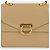 Céline Borsa Celine Old W Flap Ring in beige - vista 3