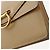 Céline Borsa Celine Old W Flap Ring in beige - vista 4