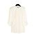 Blusa Prada Top FR36/38 Ecru de Seda com Mangas Frontais UK8/10 US6/8