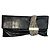 Jimmy Choo Clutch aus schwarzem glänzendem Pythonleder