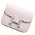 Hermès Portafoglio Hermes Constance Mauve Pale Evercolor Bianco