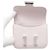 Hermès Portafoglio Hermes Constance Mauve Pale Evercolor Bianco - vista 4