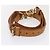 LOUIS VUITTON Adjustable Shoulder Strap Leather 31.5""-38.2"" Beige Auth 89208 - view 4