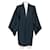Autre Marque A.N.G.E.L.O. Vintage Cult Blue Wool Short Kimono  ref.1718298