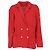 Les Copains Rote Wolljacke