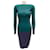 Autre Marque Chiara Boni La Petite Robe Green Ruched Long Sleeved Dress Synthetic  ref.1718333