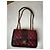 CHANEL Eleganza Borsa a Flap GHW Pelle di Agnello Nera Bordò - vista 2