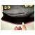CHANEL Eleganza Borsa a Flap GHW Pelle di Agnello Nera Bordò - vista 6