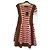 Abito all'uncinetto Dsquared2 in cotone multicolore