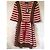 Abito all'uncinetto Dsquared2 in cotone multicolore - vista 2