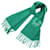 Hermès Sciarpa in cashmere verde Hermes - vista 6