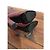 Botas LANVIN T.EU 37.5 Cuero Burdeos - vista 4