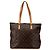 Borsa tote Cabas Mezzo in monogramma Louis Vuitton marrone