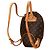 Zaino Ellipse Monogram Louis Vuitton marrone - vista 2