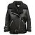 ACNE STUDIOS Jacken T.FR 32 Leder Schwarz