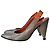 Prada Stiletto Sling-Backs degli anni '90 Arancione