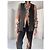 No Name Cocoa Leder Zip-Weste - Ansicht 14