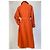 No Name Abrigo trench oversized naranja quemado - vista 11