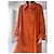 No Name Abrigo trench oversized naranja quemado - vista 17