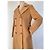 No Name Camel Double Breasted Peacoat - view 12