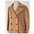 No Name Camel Double Breasted Peacoat - view 15