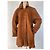 Haider Ackermann Italienische Cognac Wildlederjacke - Ansicht 12