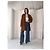 Haider Ackermann Italienische Cognac Wildlederjacke - Ansicht 2