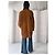Haider Ackermann Italienische Cognac Wildlederjacke - Ansicht 8