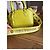 Borsa a mano in pelle Alma BB Louis Vuitton giallo pastello/verde fluorescente - vista 3