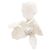 Orecchini a clip a forma di fiore in acrilico marmorizzato con cristalli argentati Lele Sadoughi Bianco