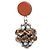 Orecchini in pelle con clip Marni Crystal Drop Ball