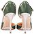Silberne Absatzpumps Nanda Satin D'orsay von Rupert Sanderson - Ansicht 5