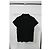 Polo de algodón negro con estampado de cartas de juego Saint Laurent - vista 6