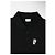 Polo de algodón negro con estampado de cartas de juego Saint Laurent - vista 7