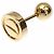 Pendientes Love Stud de Cartier en oro amarillo de 18 quilates