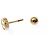 Pendientes Love Stud de Cartier en oro amarillo de 18 quilates - vista 3