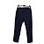 Pantalones a rayas azules High